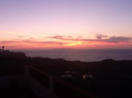 sunset portugal
